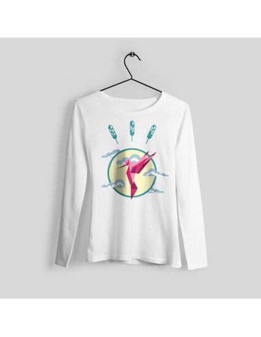 copia de Hummingbird printed sweater