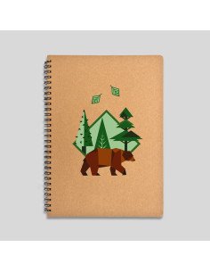 copia de Brown bear notebook