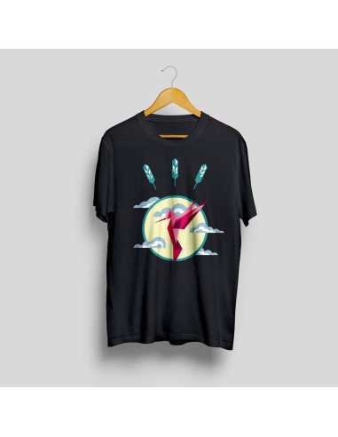 copia de Hummingbird printed t-shirt