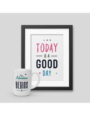 copia de Pack Mug + Framed poster