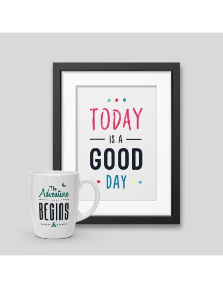 copia de Pack Mug + Framed poster