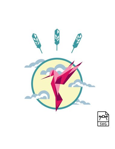 Hummingbird - Vector graphics