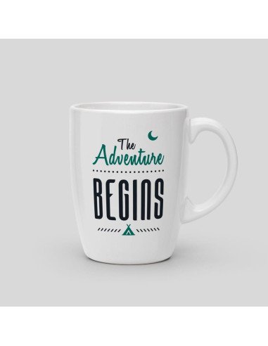 copia de copia de Mug The adventure begins